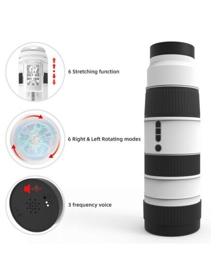 Автоматический мастурбатор с возвратно-поступательными движениями и ротацией , изображение 2