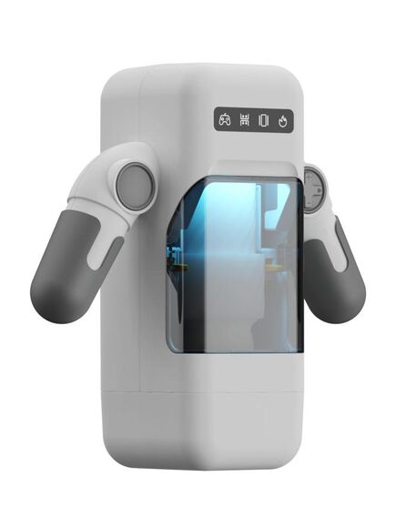 Инновационный робот-мастурбатор Game Cup (белый) , изображение 2