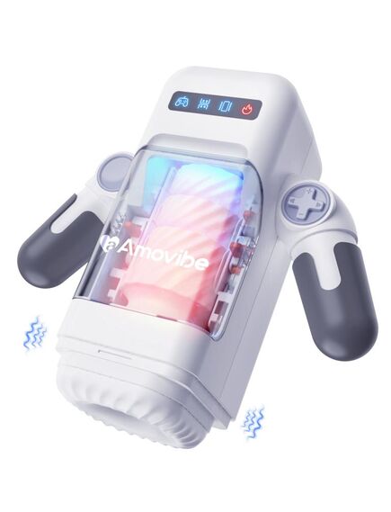 Инновационный робот-мастурбатор Game Cup (белый) , изображение 4