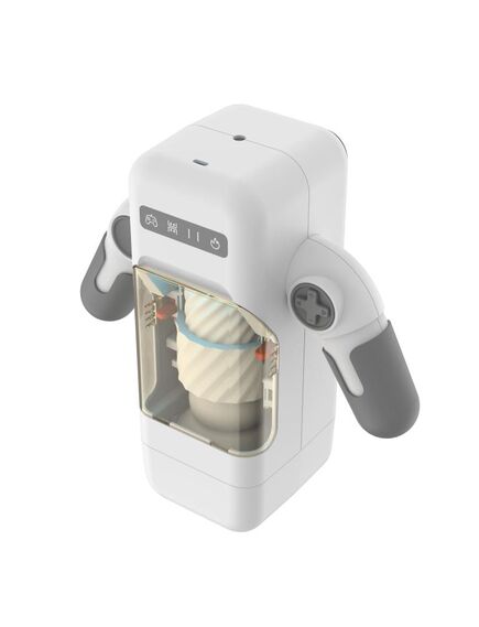 Инновационный робот-мастурбатор Game Cup (белый) , изображение 6