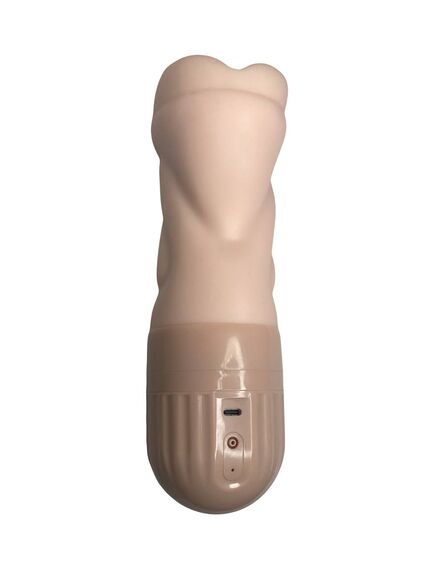 Мастурбатор в тубе в виде вагины с вибрацией и функцией всасывания "Beata" , изображение 4