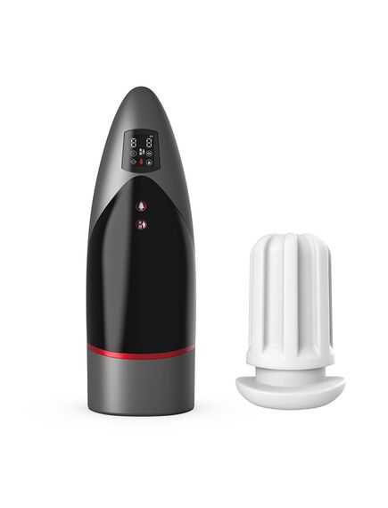 Мастурбатор в тубе с вибрацией и подогревом , изображение 3