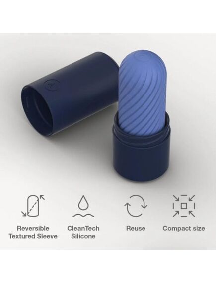Инновационный мастурбатор Arcwave Ghost Pocket Stroker Blue , изображение 5
