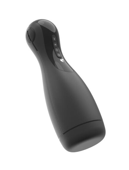 Инновационный мастурбатор Good night (soft-touch) с имитацией орального секса (черный) , изображение 6