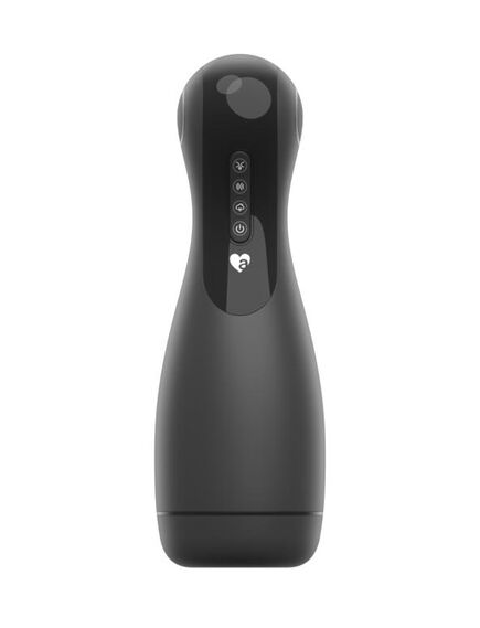 Инновационный мастурбатор Good night (soft-touch) с имитацией орального секса (черный) , изображение 10