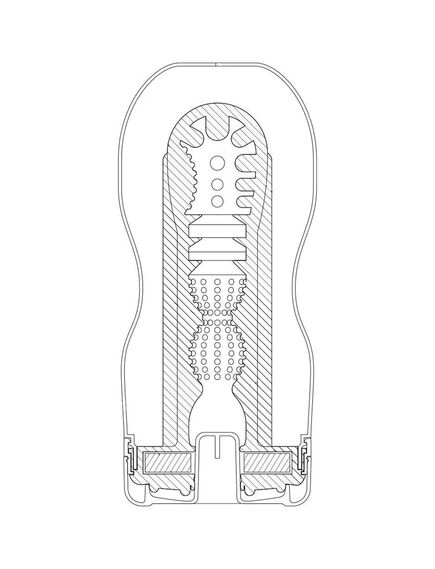 Мастурбатор Tenga Deep Throat Original Vacuum Cup U.S. , изображение 3