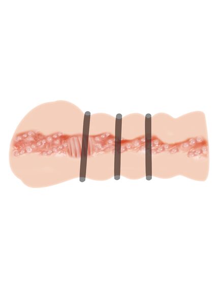 Мастурбатор с кольцами Julia , изображение 3