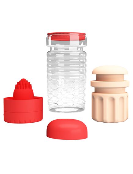 Мастурбатор с вибрацией Emily red , изображение 4