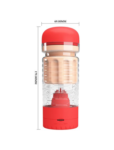 Мастурбатор с вибрацией Emily red , изображение 5