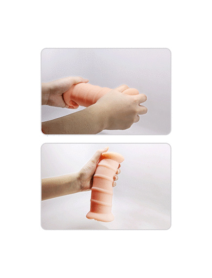 Двойной мастурбатор с вибрацией и кольцами Emma , изображение 2