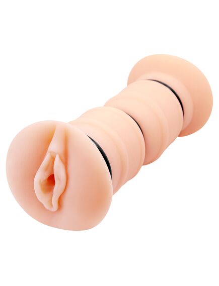 Двойной мастурбатор с вибрацией и кольцами Emma , изображение 3