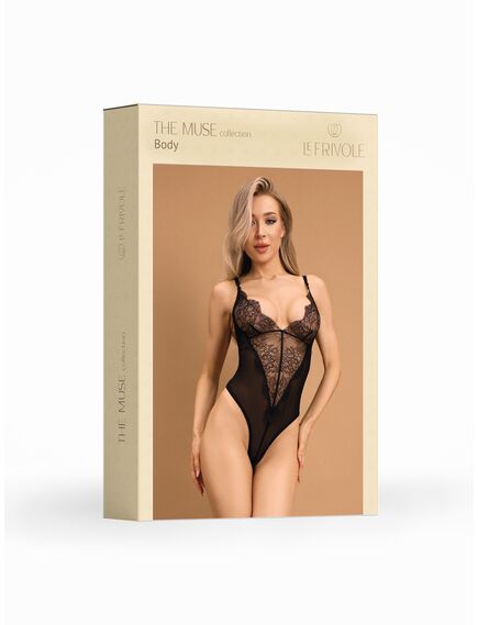 Элегантное боди с кружевом и V-образным вырезом (Muse) L/XL , изображение 10