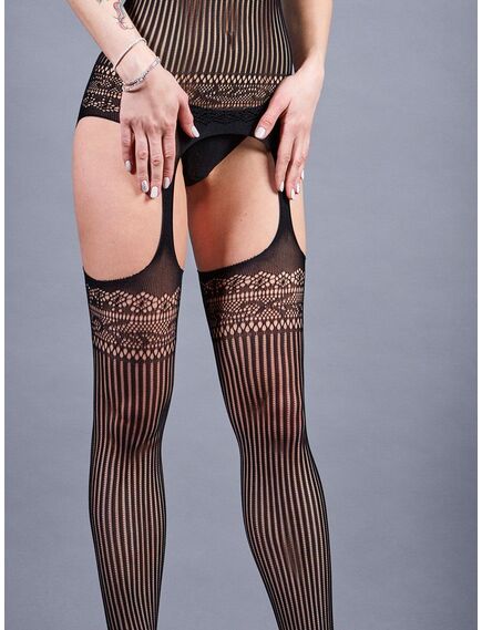 Боди-комбинезон в тонкую полоску , изображение 3