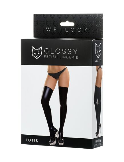 Чулки "Glossy", M, Выберите размер : M , изображение 4