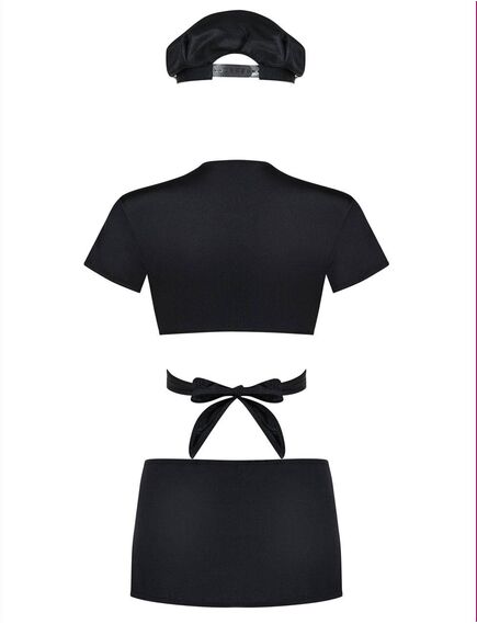 Ролевой костюм сексуальной полицейской Obsessive POLICE UNIFORM (L/XL) , изображение 3