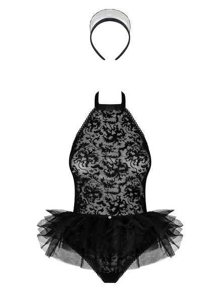 Ролевой костюм горничной Obsessive FRILLES S/M , изображение 2