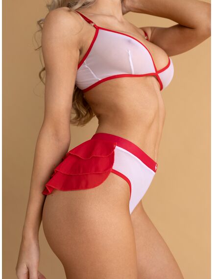 Костюм игривой медсестры (Premium) M/L, Выберите размер : M/L , изображение 3