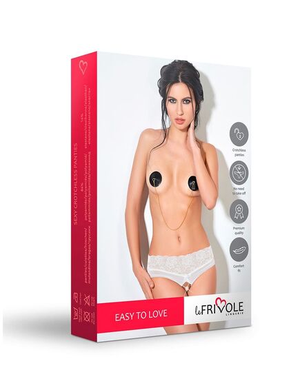 Неповторимые белые высокие шортики с доступом и нежным кружевом S/M , изображение 2