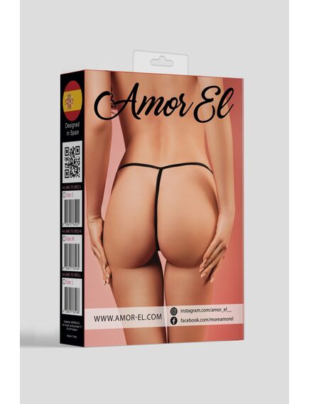 Чёрные трусики с доступом, размер M , изображение 4