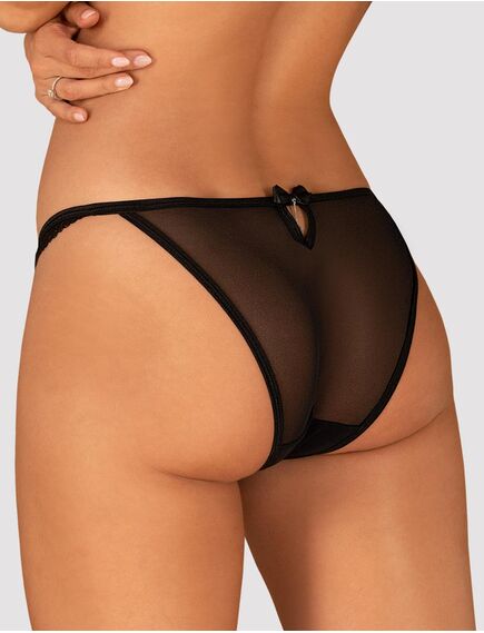 Изящные трусики Obsessive IVANNES PANTIES (S/M), Выберите размер : S/M , изображение 2