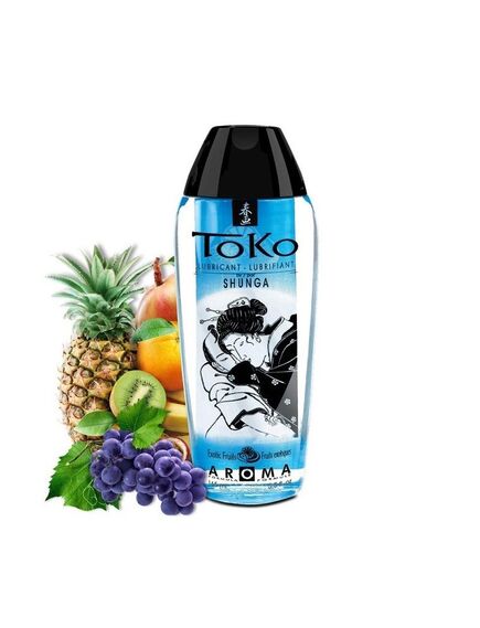 Лубрикант Toko «Экзотические фрукты», 165 мл, Выберите аромат: Экзотические фрукты 