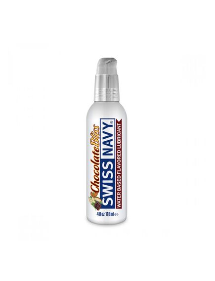 Swiss Navy Chocolate Bliss- 4 oz Ароматизированный лубрикант Шоколад, 118мл, Выберите обьём: 120мл 