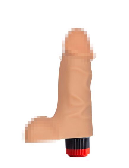 Вибромассажёр-реалистик в ламинате 16,5 см , изображение 2