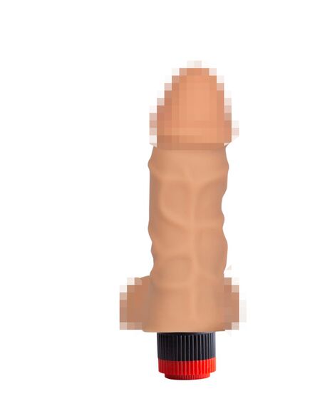 Вибромассажёр-реалистик в ламинате 16,5 см , изображение 3