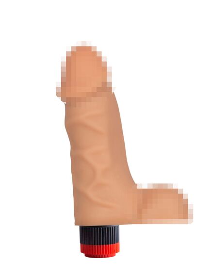 Вибромассажёр-реалистик в ламинате 16,5 см , изображение 4