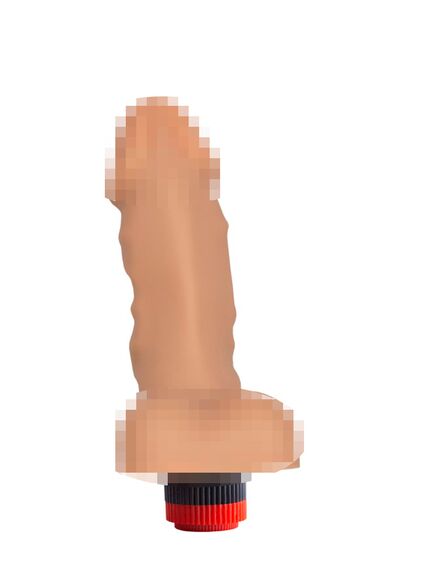 Вибромассажёр-реалистик в ламинате 16,5 см , изображение 5