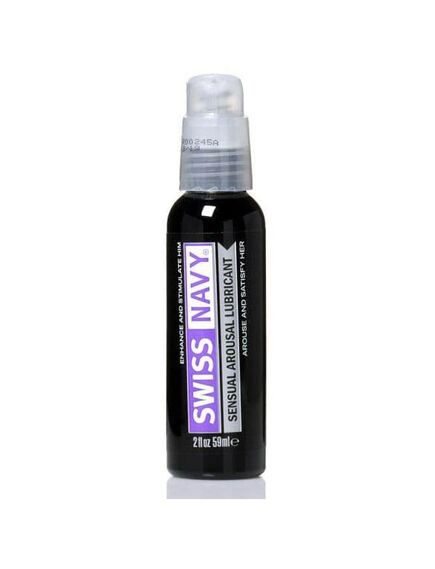 Возбуждающий гель-лубрикант Swiss Navy Sensual Arousal Lubricant, на водной основе, 59 мл, Выберите обьём: 60мл 
