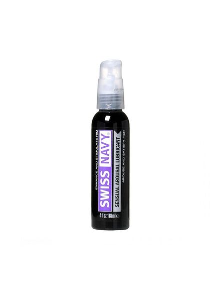 Swiss Navy Sensual Arousal Lubricant Интимный гель-лубрикант возбуждающий на водной  - 4 oz, Выберите обьём: 120мл 