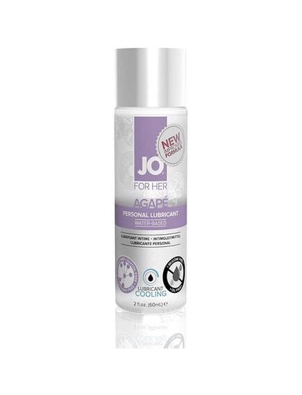 Охлаждающий легкий гипоаллергенный лубрикант JO AGAPE COOLING, 2 oz (60 мл), Выберите обьём: 60мл 