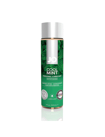 Вкусовой лубрикант Мята на водной основе JO Flavored Cool Mint H2O 4 oz (120 мл.) 