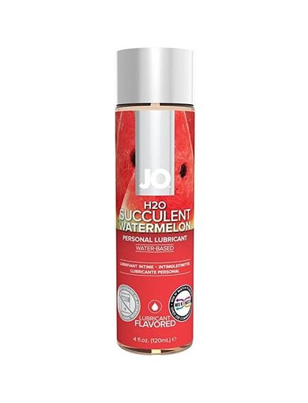 Вкусовой лубрикант Арбуз на водной основе JO Flavored Watermelon , 5.25 oz (120 мл), Выберите обьём: 120мл 