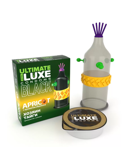 Презервативы Luxe BLACK ULTIMATE Хозяин Тайги,1 шт 