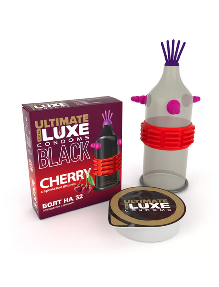 Презервативы Luxe BLACK ULTIMATE Болт на 32, 1 шт 