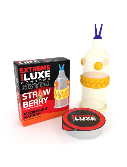 Презервативы Luxe EXTREME Медвежий Капкан, 1 шт 
