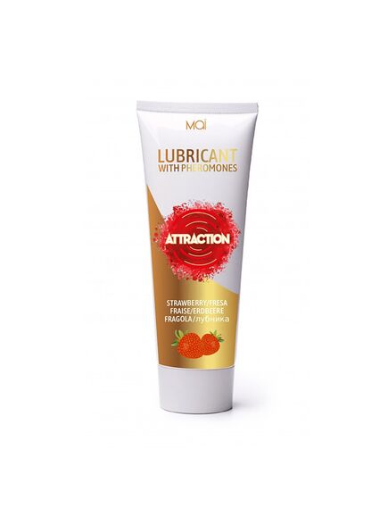 Гель Flavored Lube с феромонами 75мл, с ароматом клубники 