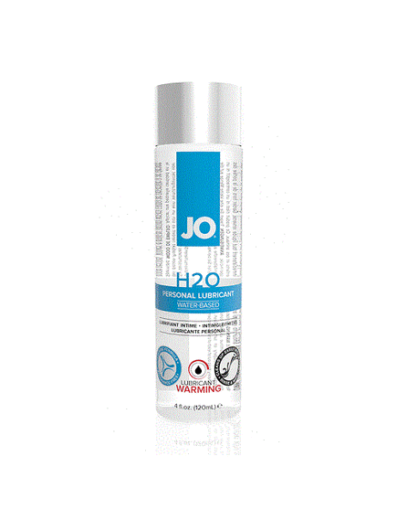 Классический возбуждающий лубрикант на водной основе JO H2O Warming, 4 oz (120мл.), Выберите обьём: 120мл 