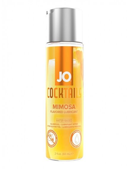 Вкусовой лубрикант JO Cocktails - MIMOSA - 60 mL, Выберите аромат: Мимоза 