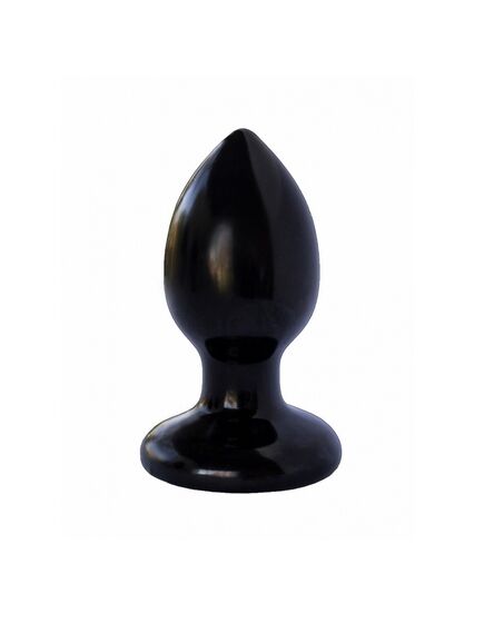 Плагмассажёр для простаты black MAGNUM 7 в ламинате 