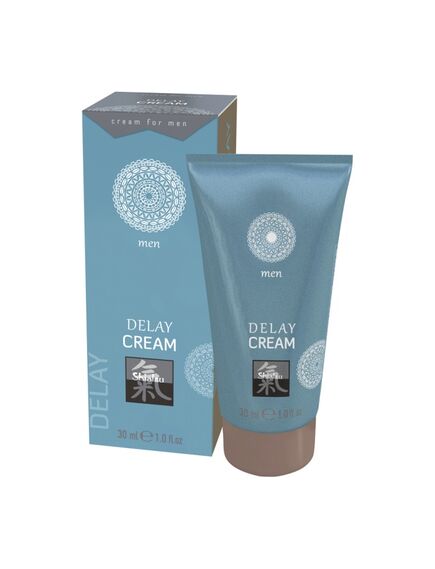 Интимный крем Дилэй / Shiatsu DELAY CREAM men, пролонгирующий для мужчин 30 мл 