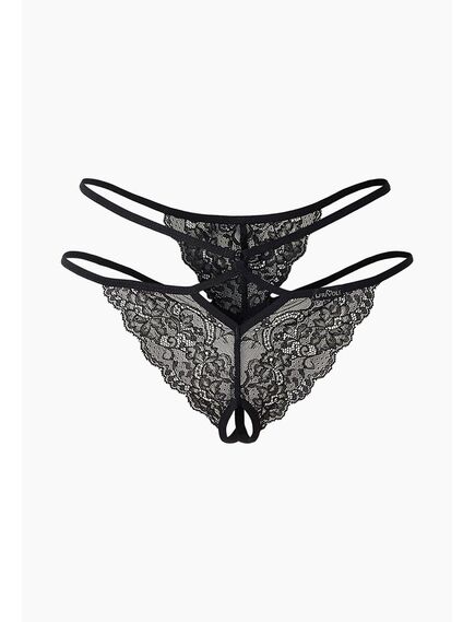 Пленительные трусики с доступом и высокой талией S/M, Выберите размер : S/M , изображение 4