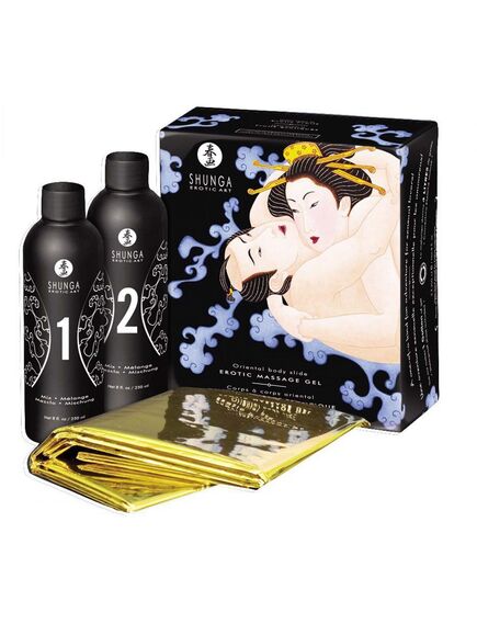 Набор для восточного массажа Massage gel Exotic Fruit 