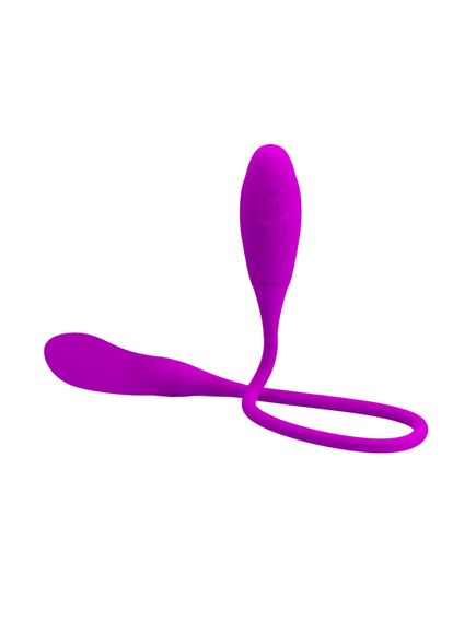 Двусторонний вибростимулятор для пар с эфектом движения пальца Snaky Vibe 