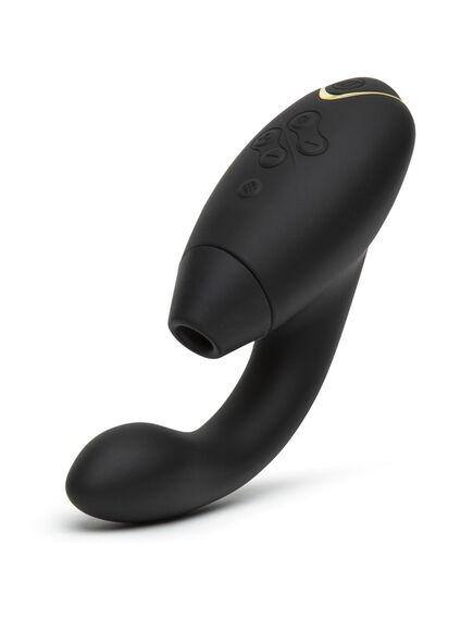 Бесконтактный клиторальный стимулятор Womanizer Duo, Расцветка: Черный 