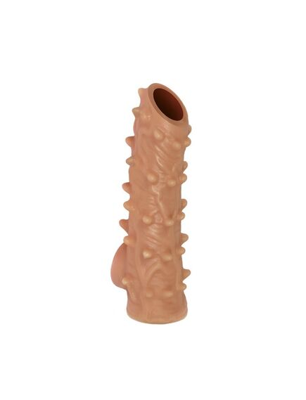 Насадка с шипами с открытой головкой Kokos Nude Sleeve 6, S 