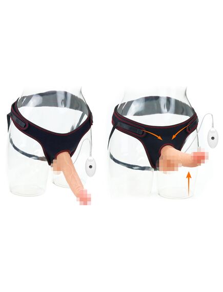 Страпон с вибрацией Easy Strapon Set 8.5'' , изображение 8