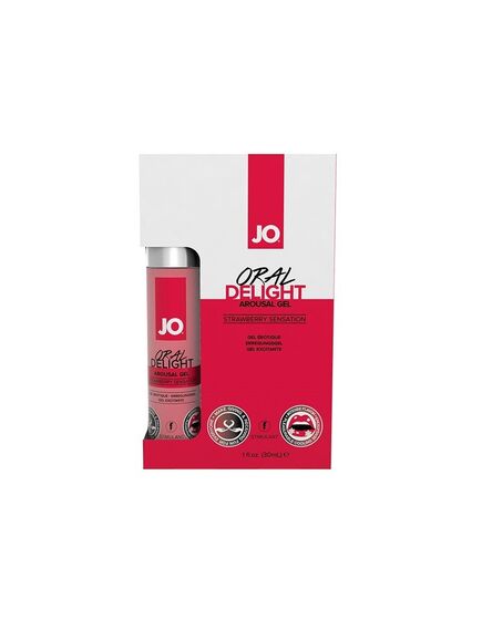 Гель для оральных ласк Oral Delight «Клубника», 30 мл 